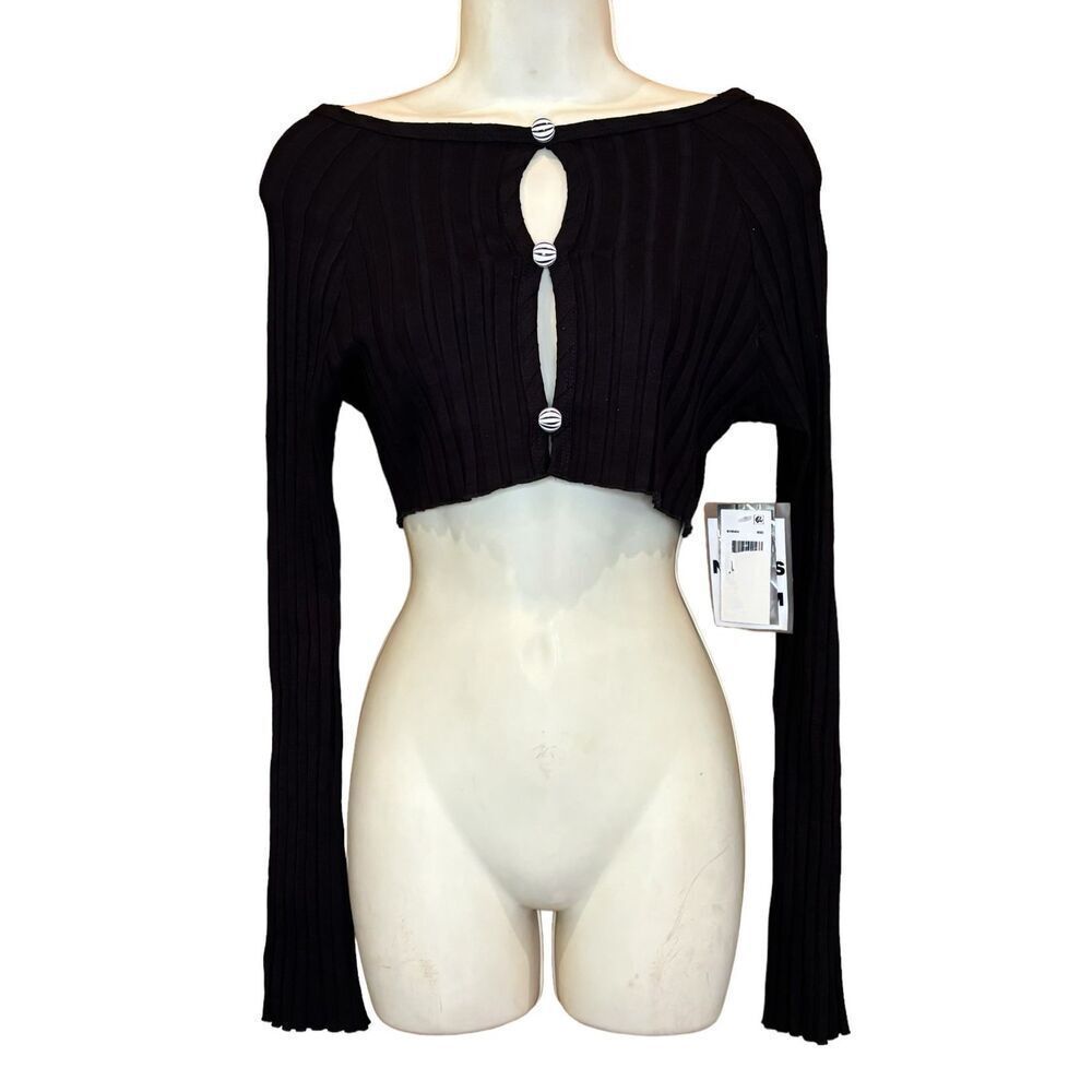 Simon Miller Nirvana Ribbed Crop Top - Picture 6 of 11